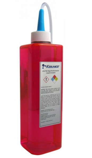 LIQ-702RD-B Koolance Liquid Coolant UV Red 700 ml (24 fl oz) Koolance