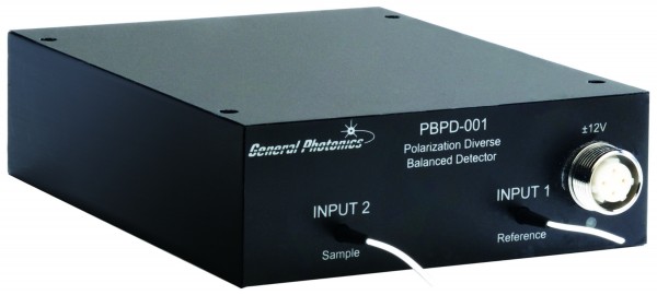 PBPD-001 Polarization Diverse Balanced Photodetector General Photonics