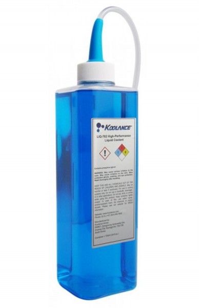 LIQ-702BU-B Koolance Liquid Coolant UV Blue 700 ml (24 fl oz Koolance)